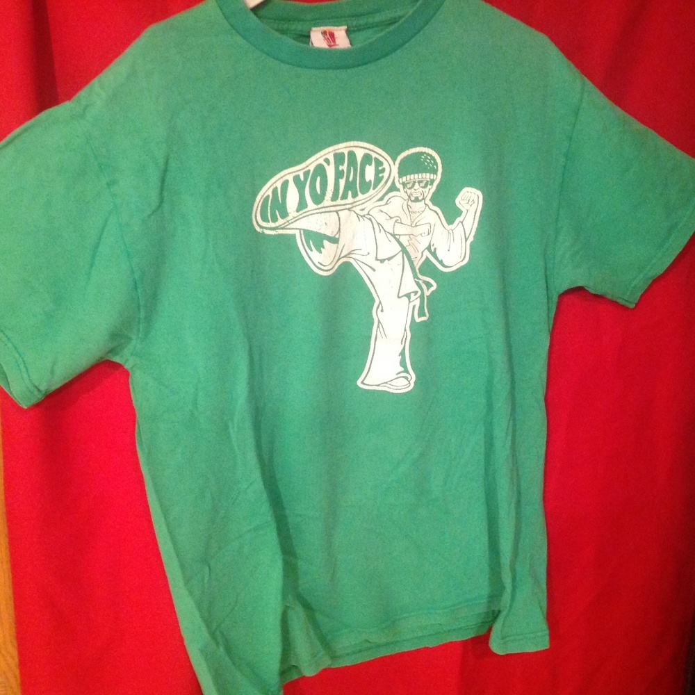 In yo face tshirt